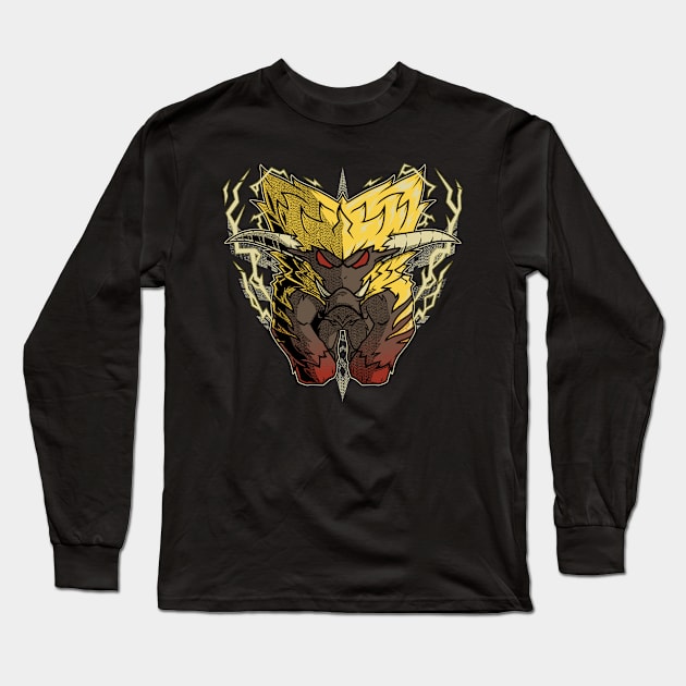 Rajang | Monster Hunter Long Sleeve T-Shirt by YhaniDoriasArts